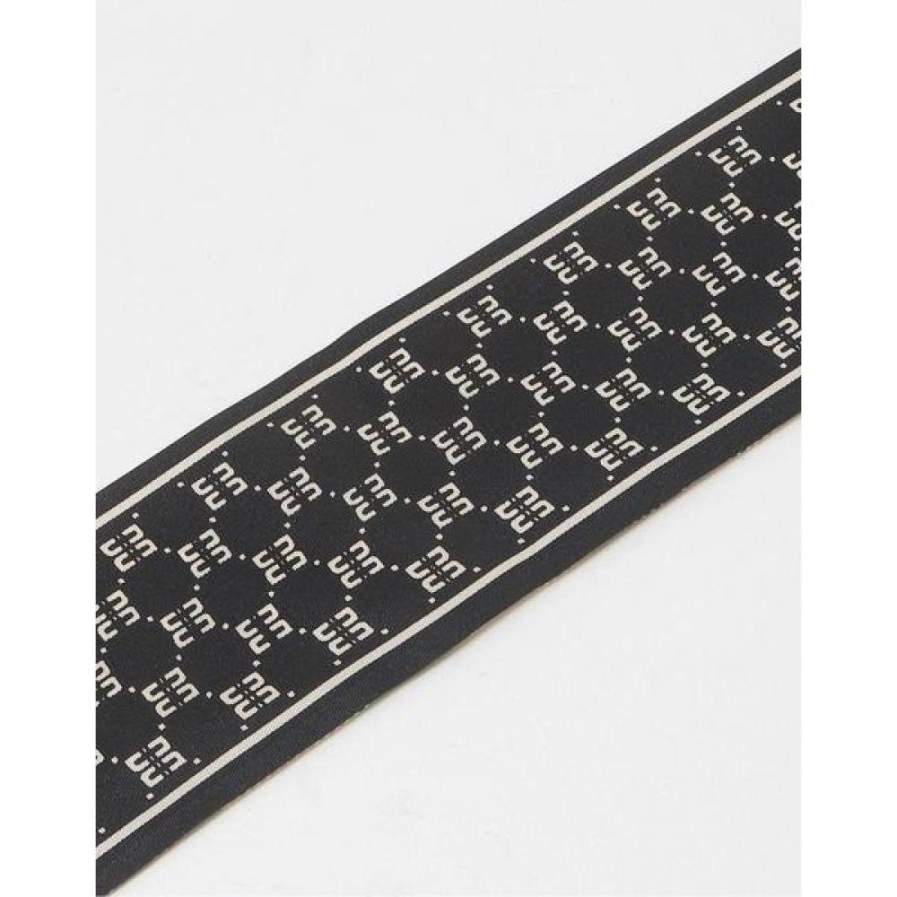 Daks Navy Print Silk Scarf Dcsc2e121n2