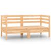 Day and Night - Day and Night Garden Corner Sofas 2 Pcs Solid Pine Wood