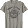 Vintage Smokey Bear Distressed Logo Tee - Officially Licensed Design