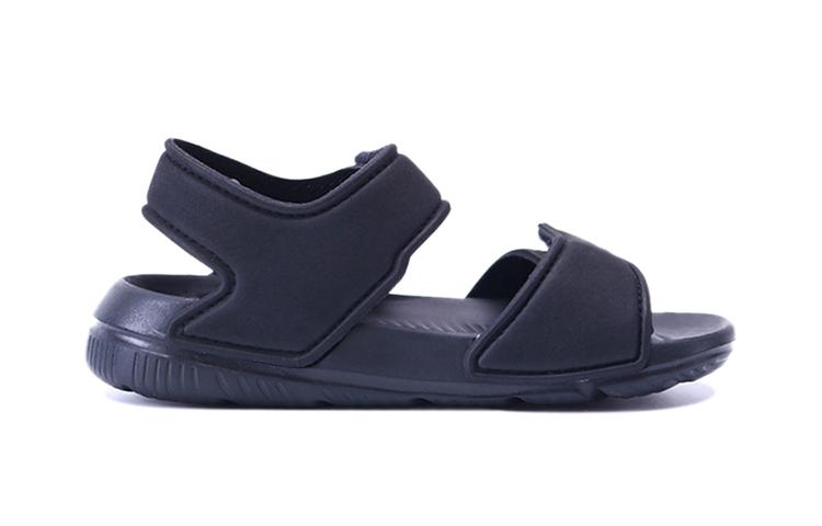 adidas Сандалии Altaswim C из синтетической кожи, нескользящие, износостойкие, черные, для детей 3-7 лет, BA9288