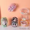 Transparent Storage Case Bag Decoration Mini Doll Display Box Outdoor Bag Gift 10cm Doll Accessories
