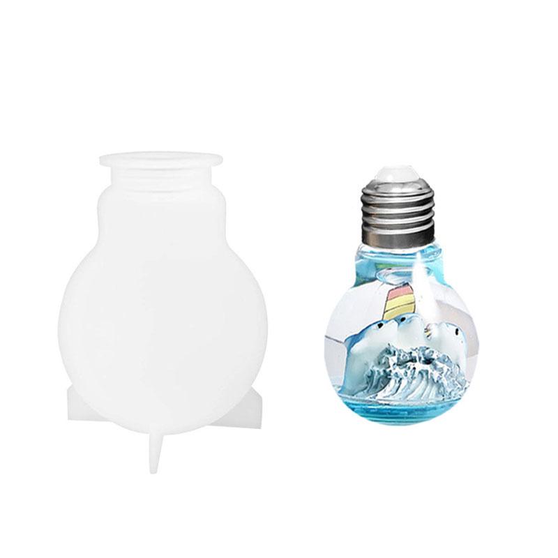 Силиконовая лампочка, смола, эпоксидная форма, форма для литья кристаллов, основания для чипов, крышки