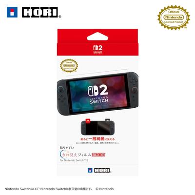 Лицензированный фильм для Nintendo 2 2 [Продукт Nintendo] Легко наносимый, прозрачный «Pita-Hari» Switch™ [Только для Switch]