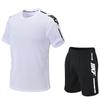 Sportswear Suit Men's Fitness Clothes Summer Ice Silk Quick-drying Clothes Training Running Clothes