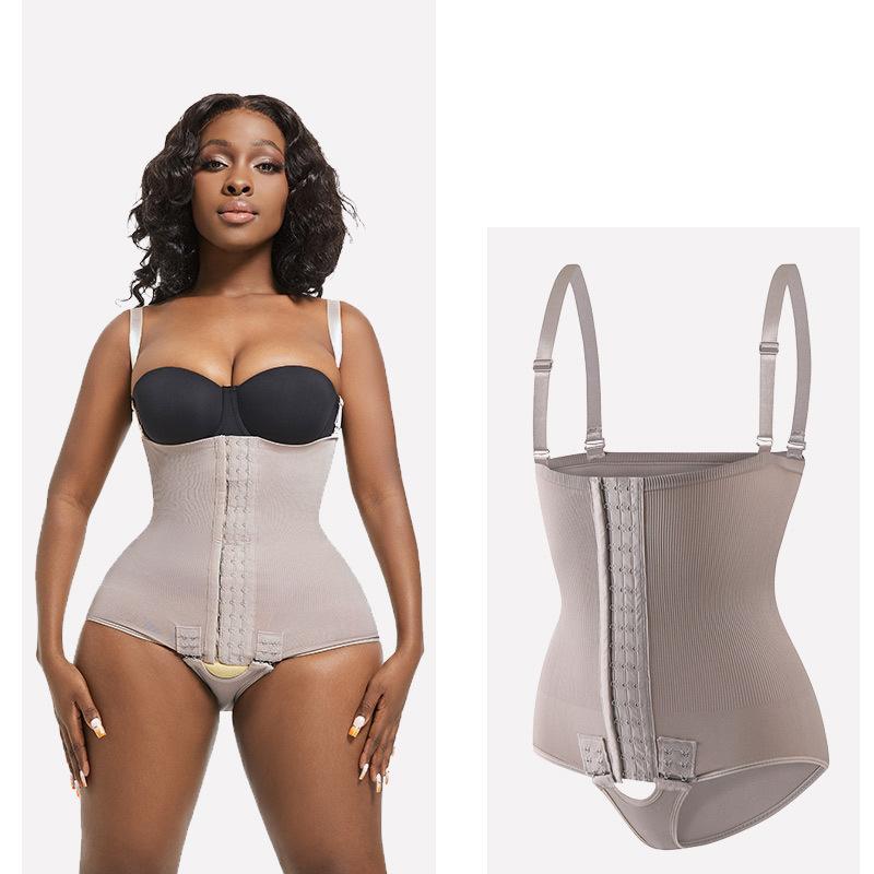 Women Shapewear Bodysuit High Waist Trainer Girdle Shorts Tummy Control Panties Body Shaper Butt Lifter Compression Underwear