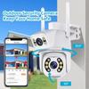 8MP 4K PTZ Wifi Camera Dual Lens with Dual Screen Ai Human Detect Auto Tracking Wireless Outdoor Surveillance Camera ICSee App