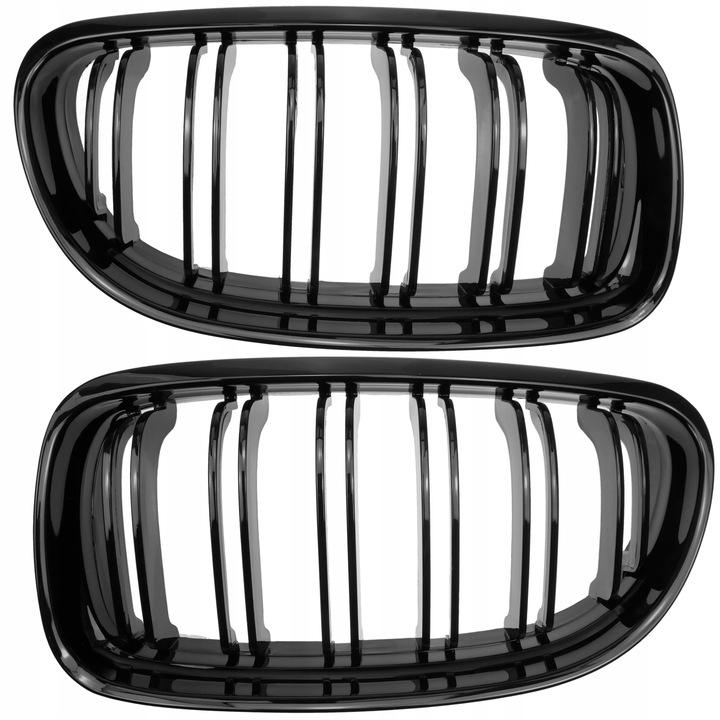 Nerki Grill Atrapa Czarny Połysk Do Bmw E90 E91Lifting 2008-2013