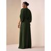 Europe, America 2026 summer new retro casual loose simple waist strap thin dress