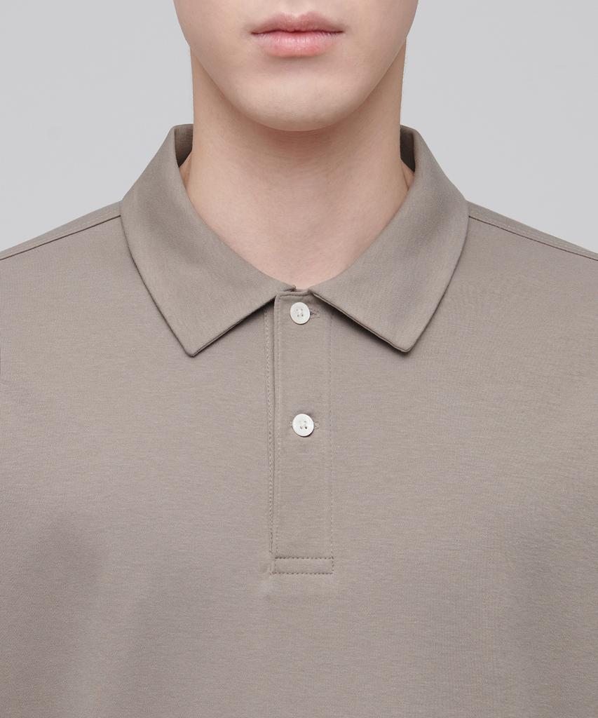 MUSINSA STANDARD Plain Polo Shirt [Dusty Beige]