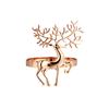 Рождественские держатели для салфеток из сплава с оленями в отеле, ресторане, декор для праздничного стола