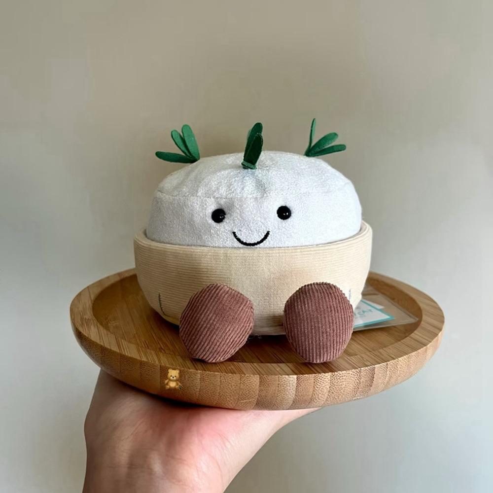 JC Strawberry Lemon Tower Plush Toy New Gourmet Plush Doll Ornament Tian Pin Series Soothing Doll Girls