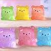 Resin Crafts Luminous Small Bear Figurines Cartoon Small Bear Statue  Micro Landscape Ornaments