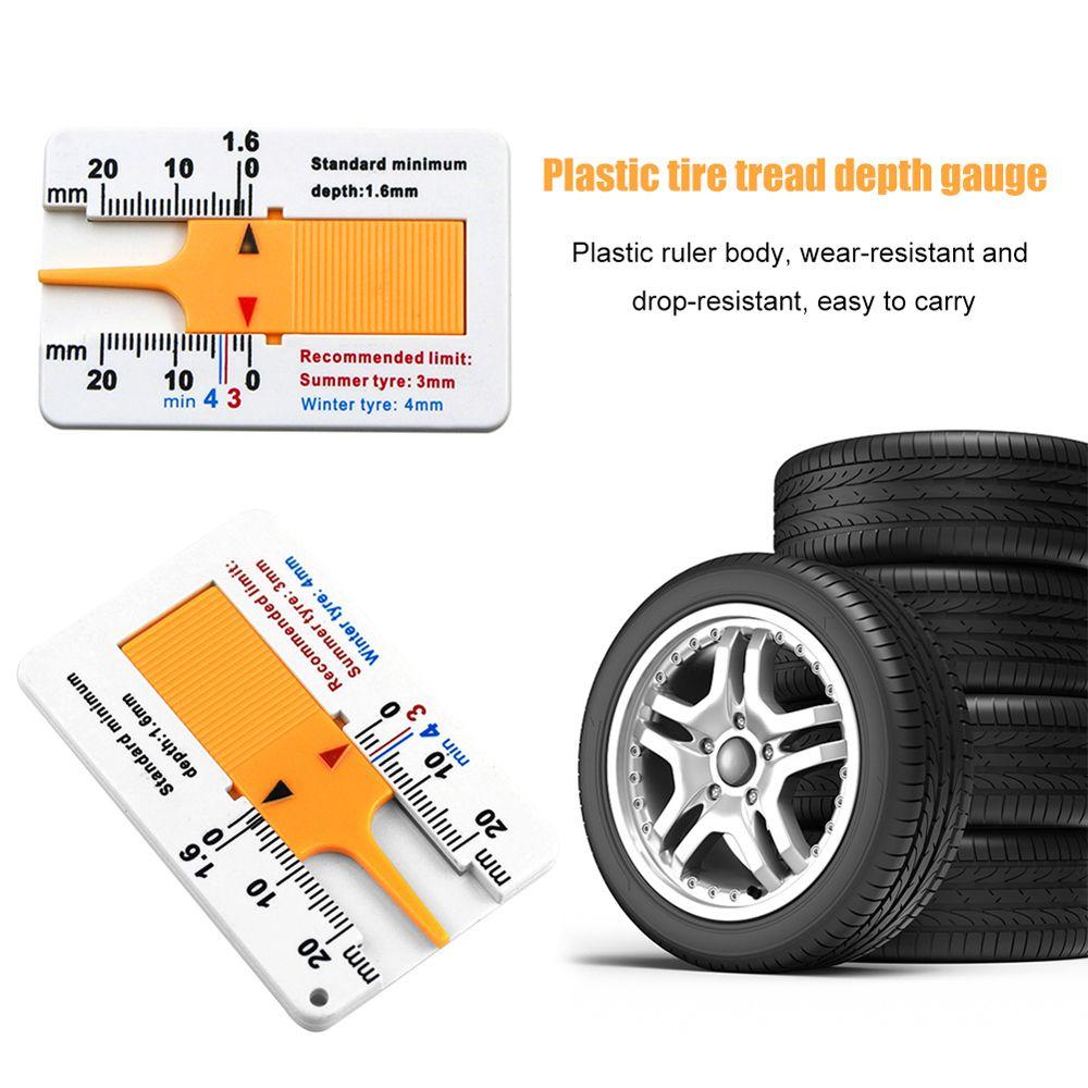 Car Accessories Tire Pattern Depth Ruler Depth Indicator Depth Gauge Car Tyre Tread Depthometer