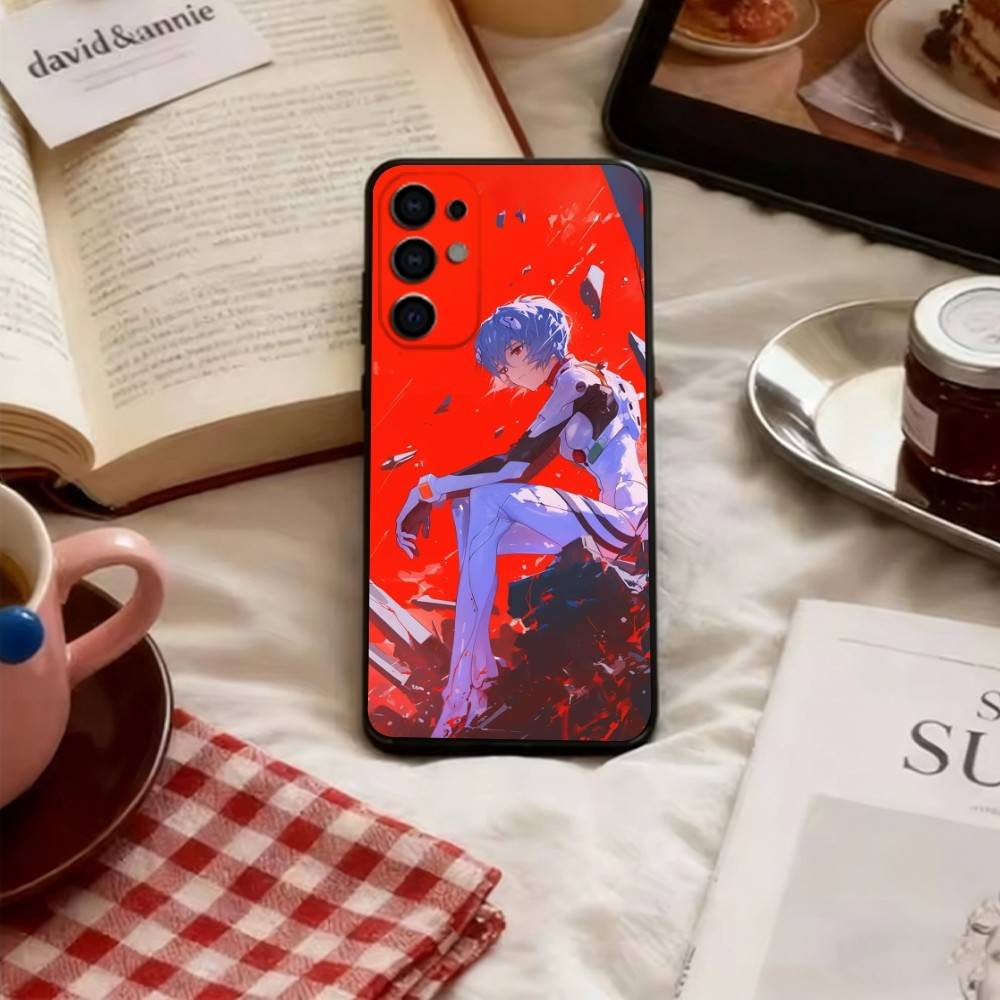 EVA Ayanami Rei Phone Case Soft black For Samsung S25,S24,S21,S22,S23,S30,Ultra,S20,Plus,Fe,Lite