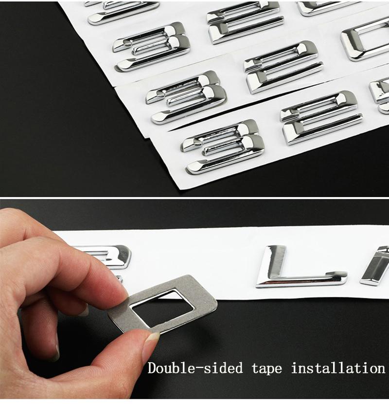 Автомобиль ABS багажник с буквами логотип значок эмблема наклейка для 1 серии 116i 118i 120i 125i 130i 135i 140i E81 E82 E87 E88 F20 F21 F40