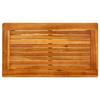 VidaXL Bois Solide d'Acacia Table Basse de Jardin Table d'Appoint de Patio Table de Terrasse Meuble d'Extérieur Meuble de 316399