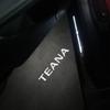 2 шт. Светодиодные приветственные огни для дверей автомобиля Для Nissan Teana J31 2003 2004 -2018 2018 2020 2021 2022 Navara Nismo Аксессуары-проекторы