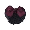 Women's Professional Hair Clip Hair Clip Bow Knot Scarf Hair Net Hair Ornaments