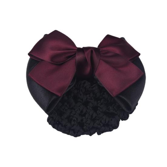 Women's Professional Hair Clip Hair Clip Bow Knot Scarf Hair Net Hair Ornaments