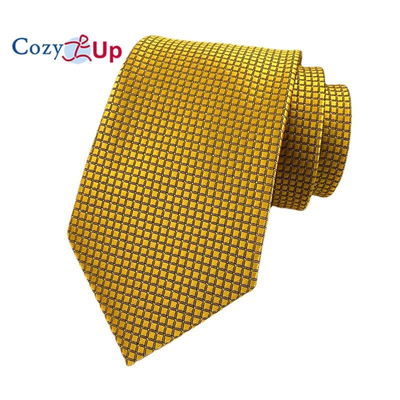 3,15 дюйма(8 см) Модный полосатый мужской галстук с узором пейсли в клетку для свадьбы