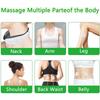 4 Modes 15 Gear Electric Neck Massager EMS Pulse Massage Smart Cervical Spine Massager Can Heating for Muscles Relax Pain Relief Physiotherapy