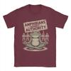 Summer Amphibians Against Authority Hip Hop T Shirts  Pure Cotton Tshirt for Man Y2K Fun Loose Short Sleeve Tops