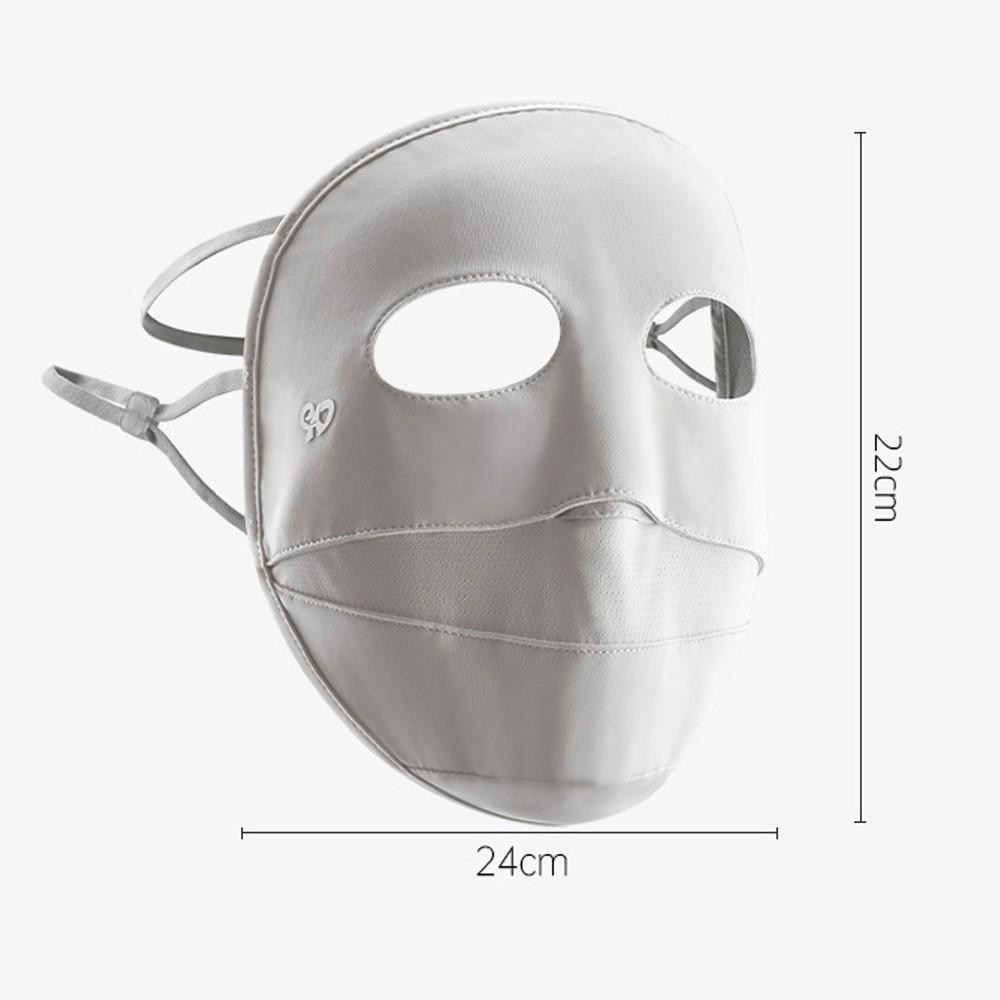 Elastic Ice Silk Mask Breathable Sunscreen Mask Fashion Full Face Mask Women