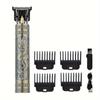 Мужская электрическая машинка для стрижки волос с зарядкой через USB, беспроводная электрическая машинка для стрижки волос, триммер для бритья, триммер для удаления волос
