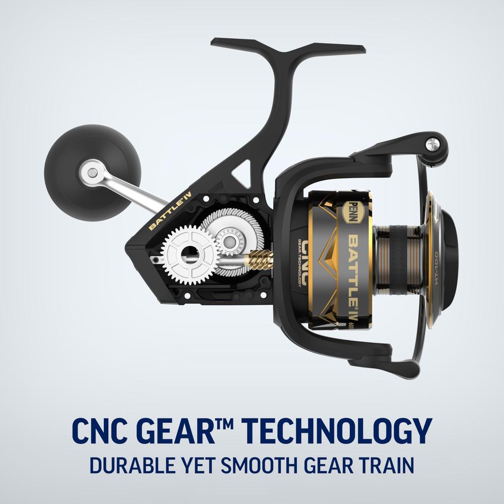 PENN Battle IV 4000HS - Durable and sturdy