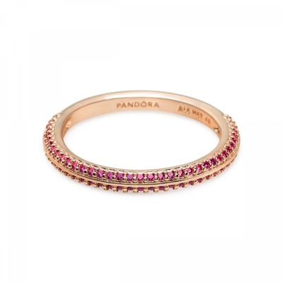 Pandora 189679c02 Pandora Me Красное Паве Кольцо Роза