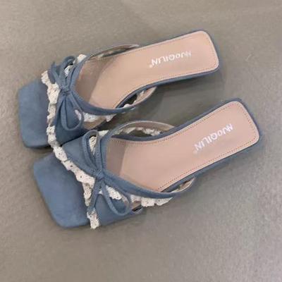 Модные женские тапочки Модная обувь на каблуке Летнее платье Повседневные туфли-лодочки Дизайнерские женские сандалии 2025 Новый тренд Бренд Уютные женские тапочки