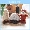 Cute Jellycat Sandwich Fox Peanut Kids Plush Toy Keychain For Decor Backpack