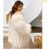 The Same Style As The Internet Celebrity's Dreamy Galaxy Winter New Patchwork Fur Coat for Women with Fox Fur and Raccoon Fur Braiding