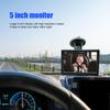 Детский автомобильный монитор с высоким разрешением, вращение на 360 градусов, автомобиль ночного видения