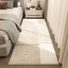 Ковер для украшения гостиной в стиле легкой роскоши, пушистый мягкий прикроватный коврик, ковры в современном стиле для спальни, толстый нескользящий коврик для пола для кабинета