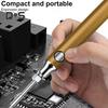 Электрический паяльник в комплекте с регулируемой температурой, быстрый нагрев, портативный, легкий дизайн, перезаряжаемый беспроводной паяльник-ручка