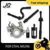 Oil Pump Worm Gear Fuel Filter Gas Fuel Line Hose Kit For Stihl 029 039 MS290 MS310 MS390 MS311 1127 640 3200 1127 640 3204