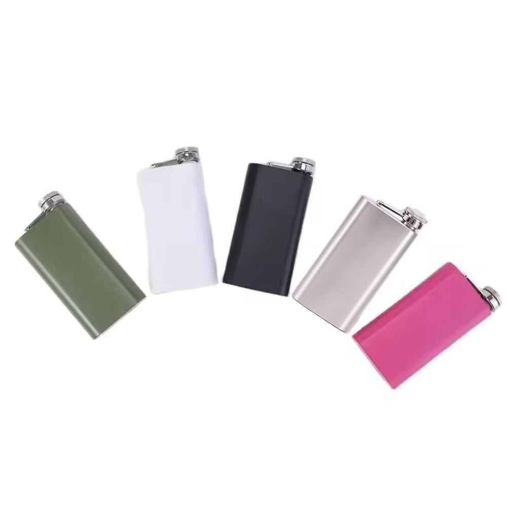 Durable Hip Flask 5oz Whisky Bottle Portable Pocket Flagon Camping