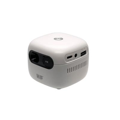 Проектор Home Theater Factory CUBE Ultra Mini 4K 120 ANSI 4800 мАч Android 13 Модель 2025, Вход, Люмены, Встроенный аккумулятор, Wi-Fi 6, ОС, YouTube,