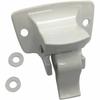 Awning White Bottom Bracket Replaces 3314067.004B Bottom Wall Mounting Bracket for RV Camper Trailer