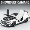 1:32 Chevrolet Camaro литая модель игрушечного автомобиля литые металлические звуковые и световые игрушки для детей транспортное средство