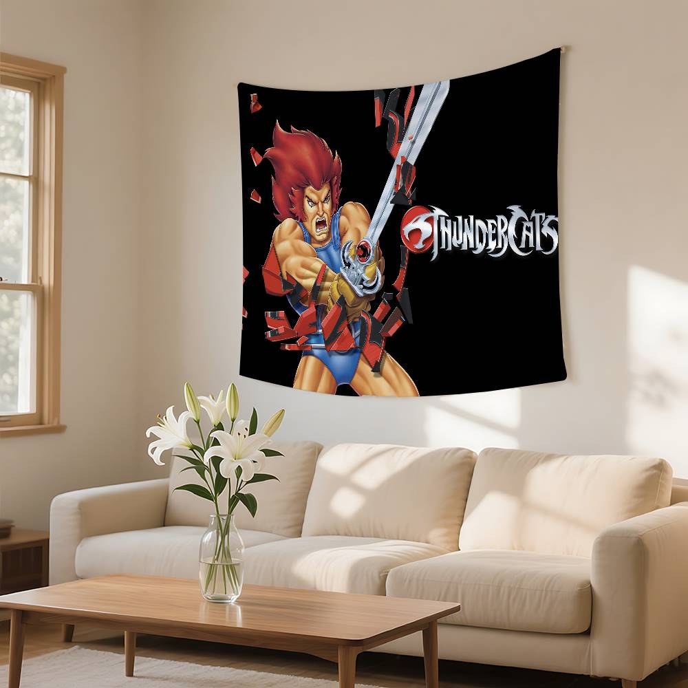 Прихожая TThundercats Гобелен Настенный Гобелен Арт-деко Покрывало Штора Подвесная Дома Спальня Гостиная Декор