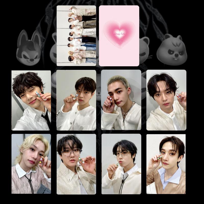 8Pcs Stray Kids Lomo Card Skzoo Peripheral Same Style Collection Card Star Card Peripheral Same Style Peripheral Gift