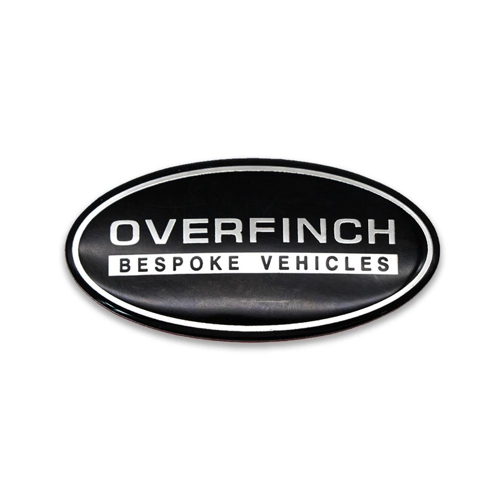 ABS 8.6cm Car Front Grille Trunk Badge Sticker Body For Land Rover Range Rover Evoque Discovery 3 4 Defender 4 Styling Sticker NG4