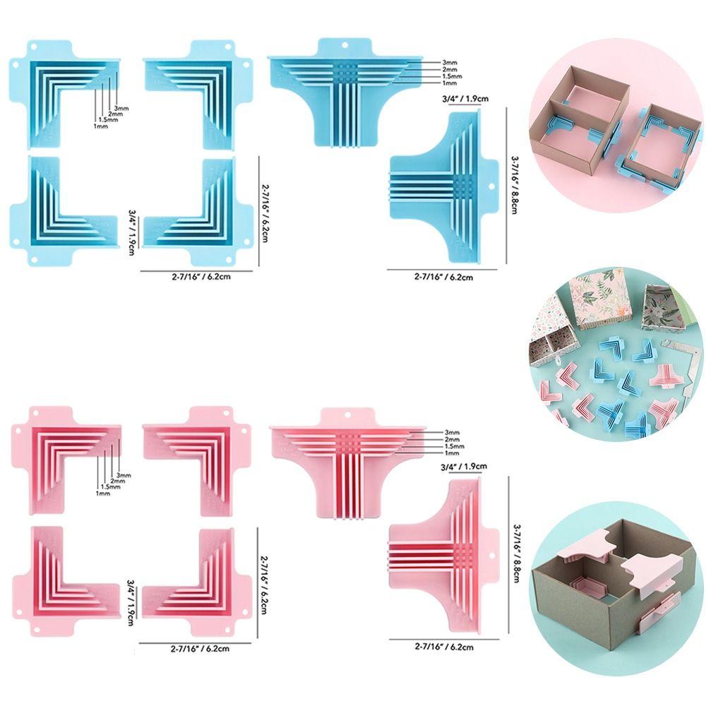 4/6Pcs Guides For Chipboard Divider Assembly Clamps Box Making Tool  Book Cover Making