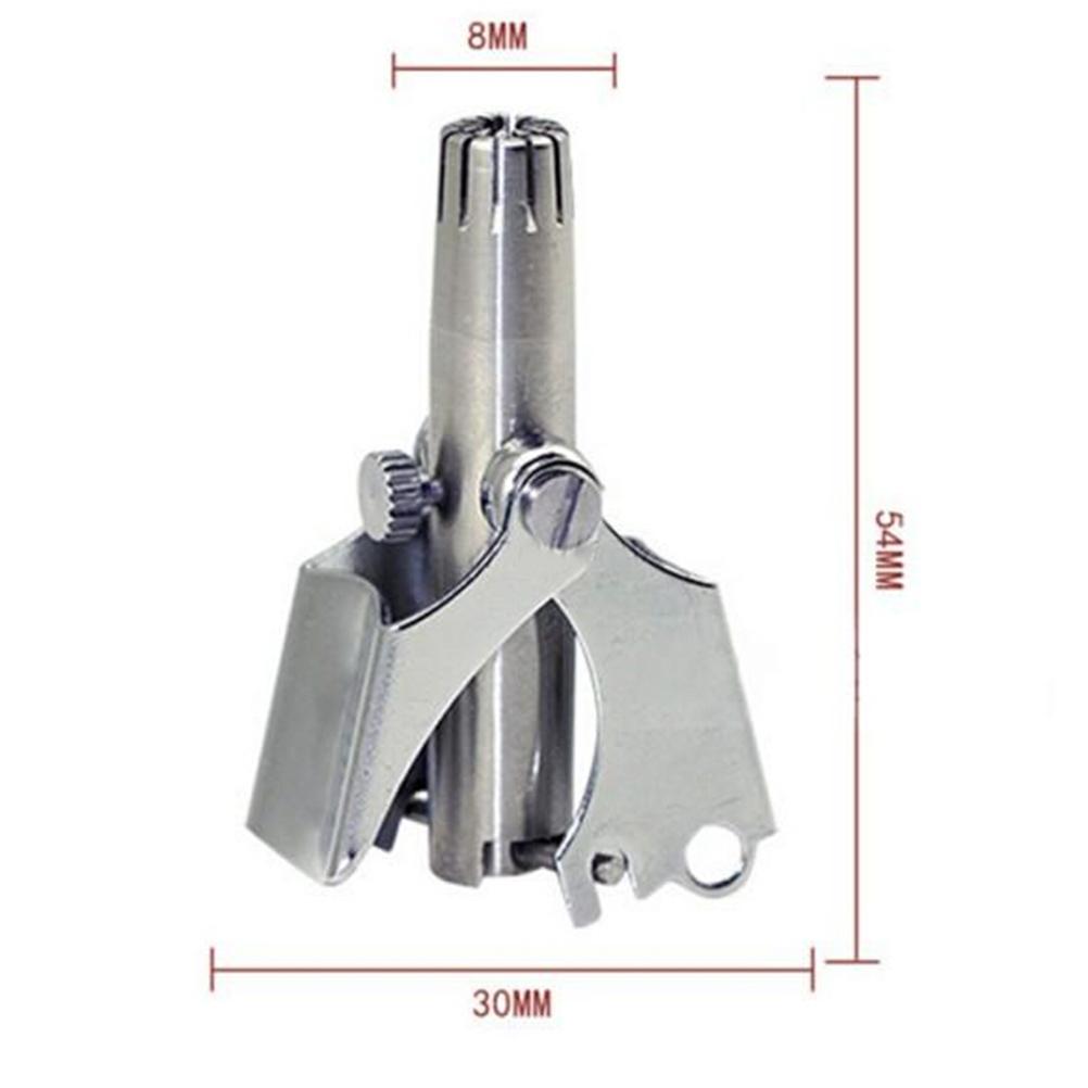Ручной триммер для волос в носу и ушах из нержавеющей стали, машинка для стрижки волос T30 Wf