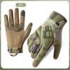 Full Finger Gloves Touch Screen Breathable Impact Protection Gloves for Men Outdoor Cycling Climbing Gloves