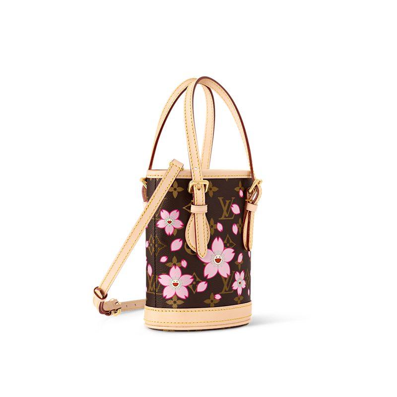 Louis Vuitton X Takashi Murakami Нано Ведро Сакура Коричневый M13417