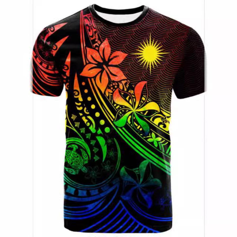 Men's Printed Top Casual Loose Short Sleeves Versatile Fortable T-Shirts Men’s