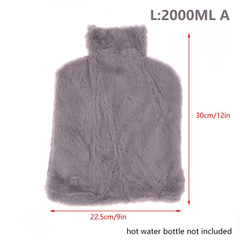 1000/2000Ml Large-Capacity Hot Water Bag Removable Hot Water Bag Can Be Reused Women'S Belly Warmer, Hand Warmer Hot Water Bag